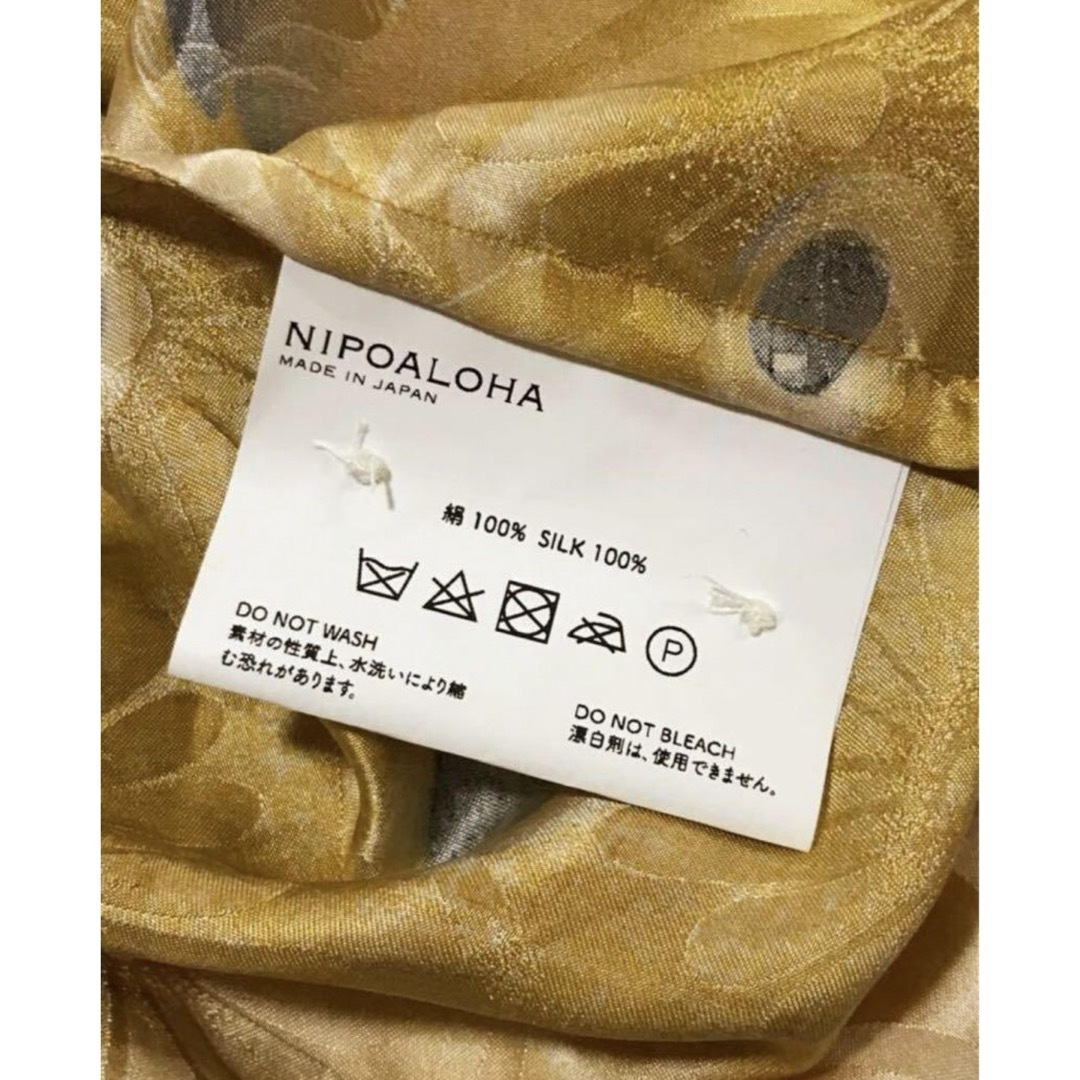 NIPOALOHA ニポアロハ アロハシャツ L 定価41,800円 メンズのトップス(シャツ)の商品写真