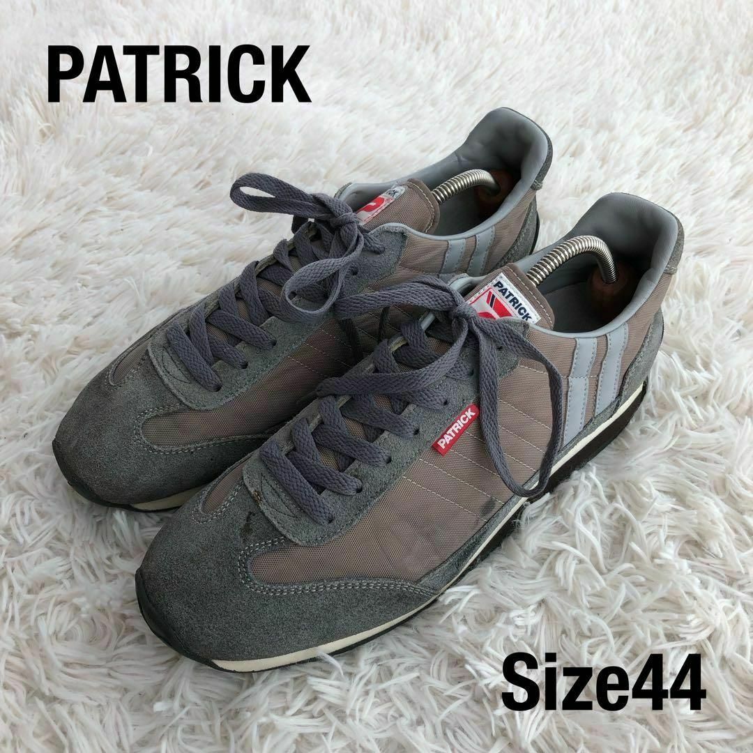 PATRICK(パトリック)のPATRICKパトリック　スニーカー　マラソン　グレー　44 メンズの靴/シューズ(スニーカー)の商品写真