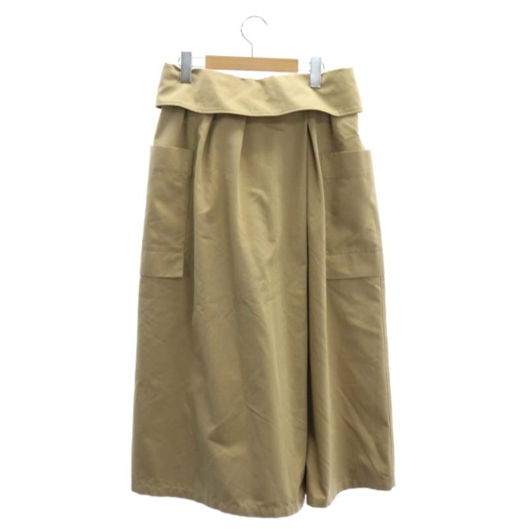 プレインピープル スカーチョ パンツ ワイド コットン混 3 ベージュ レディースのパンツ(その他)の商品写真