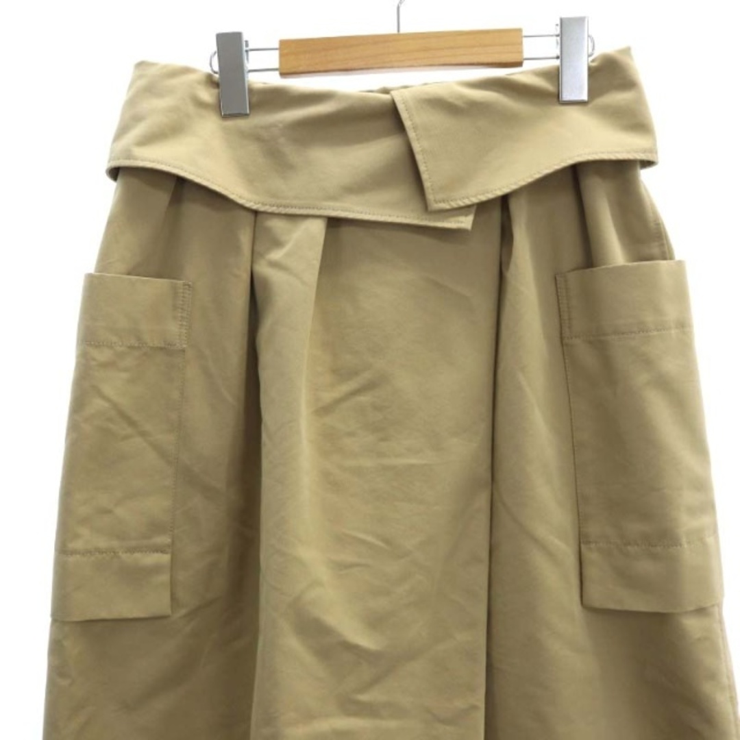プレインピープル スカーチョ パンツ ワイド コットン混 3 ベージュ レディースのパンツ(その他)の商品写真