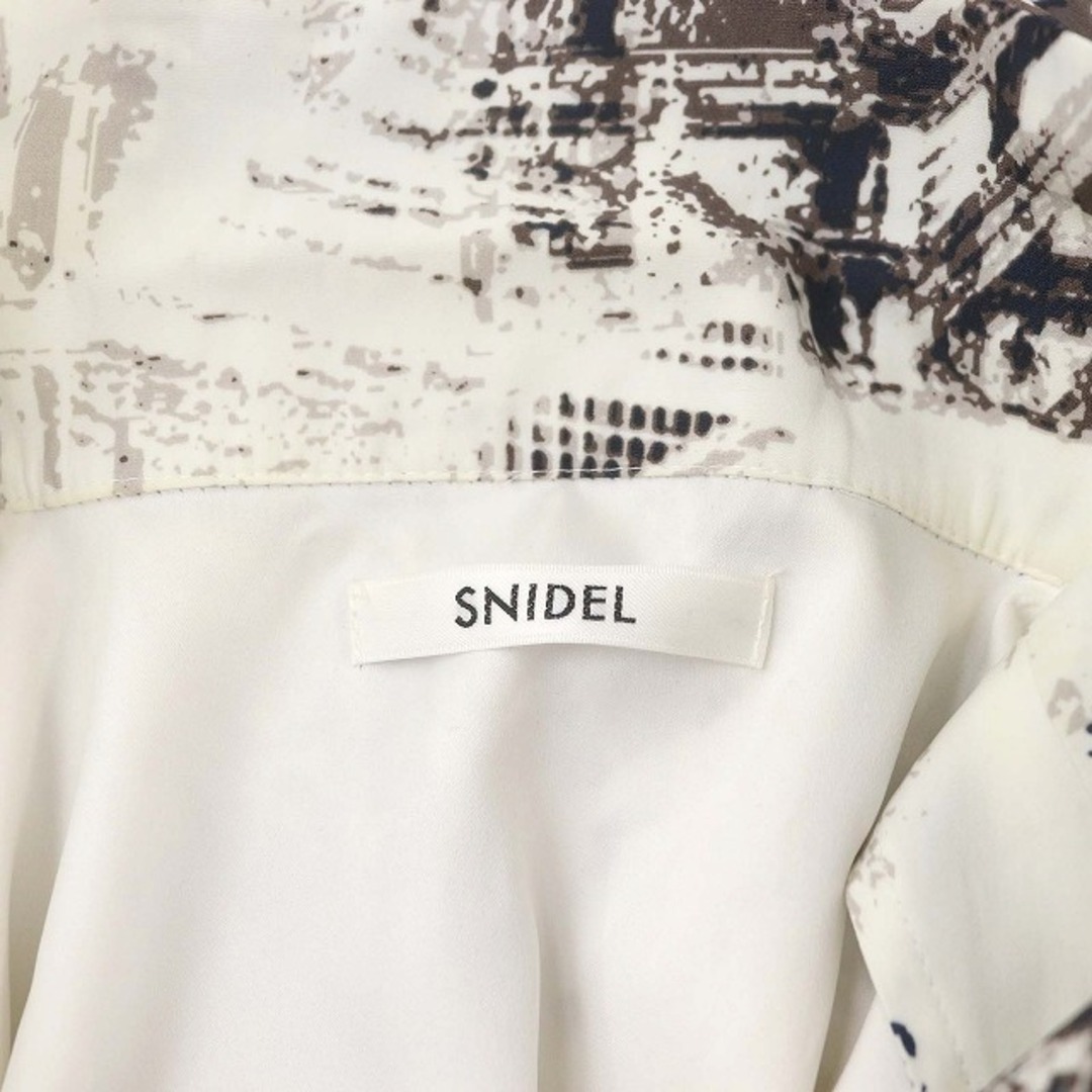 SNIDEL(スナイデル)のスナイデル 22AW シティビュープリントワンピース ロング 長袖 レディースのワンピース(ロングワンピース/マキシワンピース)の商品写真