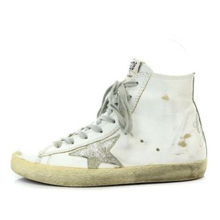 ゴールデングース(GOLDEN GOOSE)のゴールデングース FRANCY スニーカー ハイカット レザー 36 白(スニーカー)