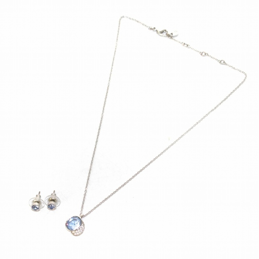 SWAROVSKI(スワロフスキー)のスワロフスキー Gloria Light Sapphire Set ネックレス レディースのアクセサリー(ネックレス)の商品写真