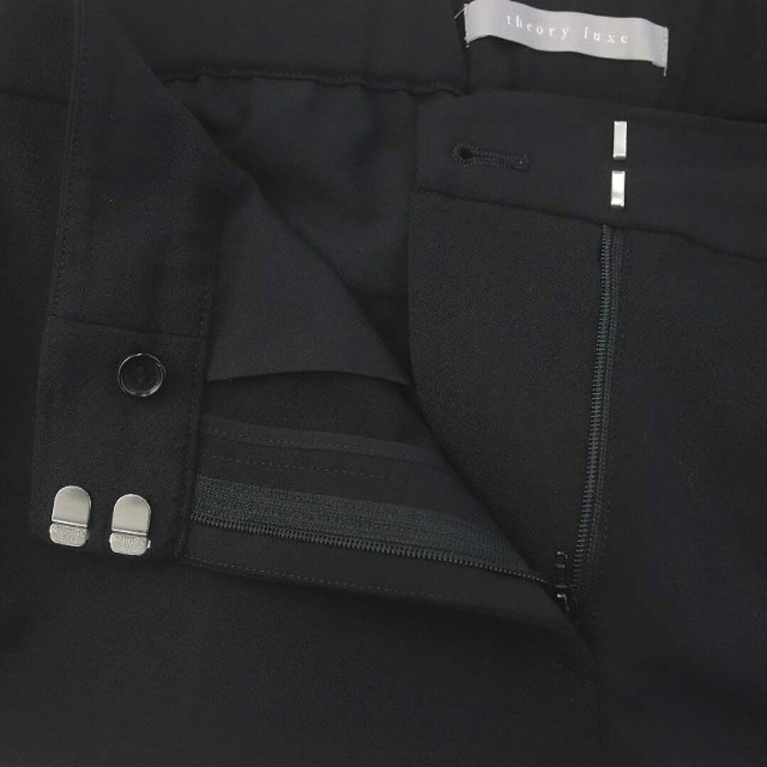 Theory luxe(セオリーリュクス)のセオリーリュクス パンツ スラックス ボトムス ジップフライ 44 XL 黒 レディースのパンツ(その他)の商品写真