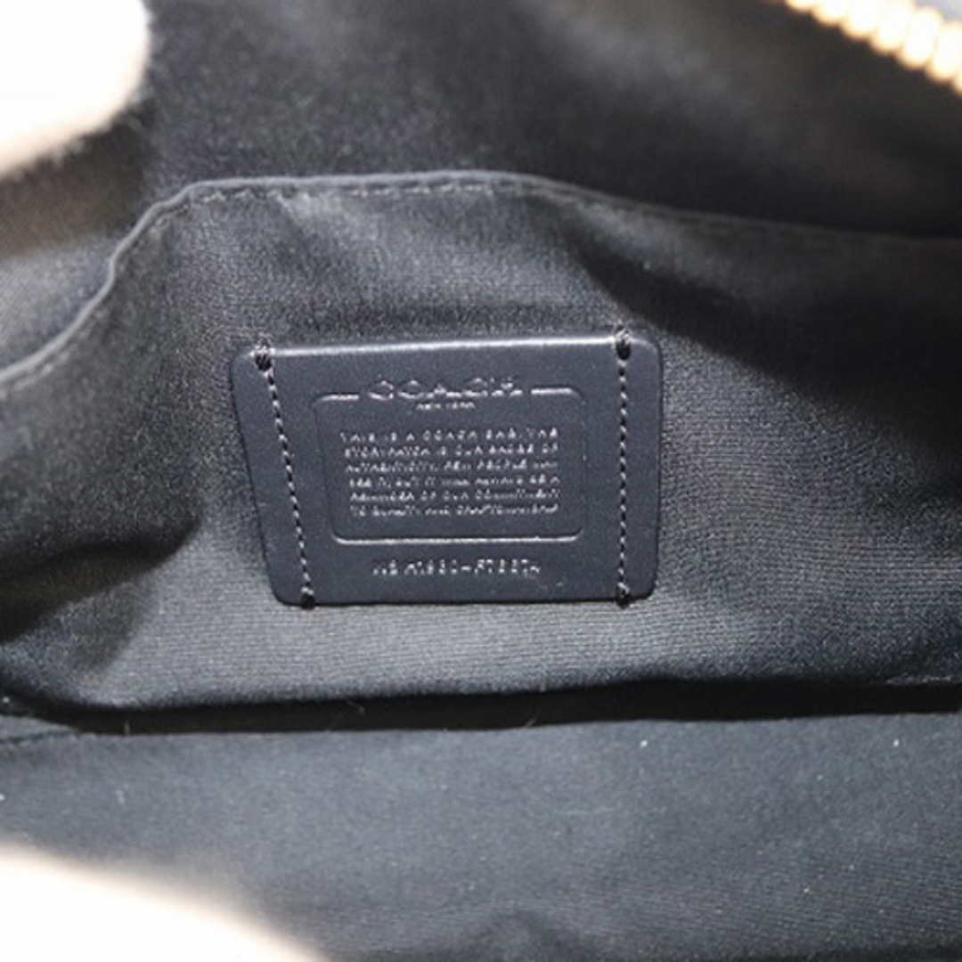 COACH(コーチ)のコーチ クロスボディ シグネチャー ショルダーバッグ レザー ロゴ 茶色 黒 レディースのバッグ(ショルダーバッグ)の商品写真