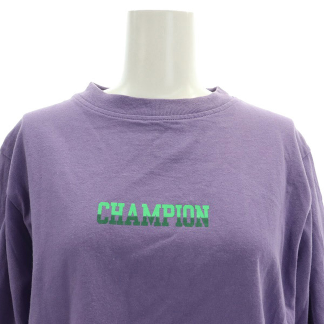 Champion(チャンピオン)のチャンピオン ショートスリーブTシャツ 半袖 クルーネック ロゴプリント レディースのトップス(Tシャツ(半袖/袖なし))の商品写真