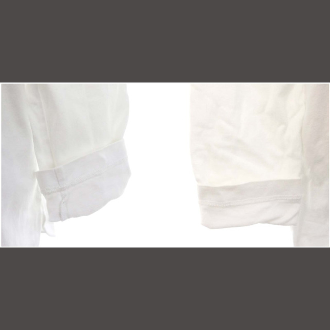 FRAMeWORK(フレームワーク)のフレームワーク コットン天竺 ラウンドヘム Tシャツ カットソー チュニック丈 レディースのトップス(Tシャツ(長袖/七分))の商品写真