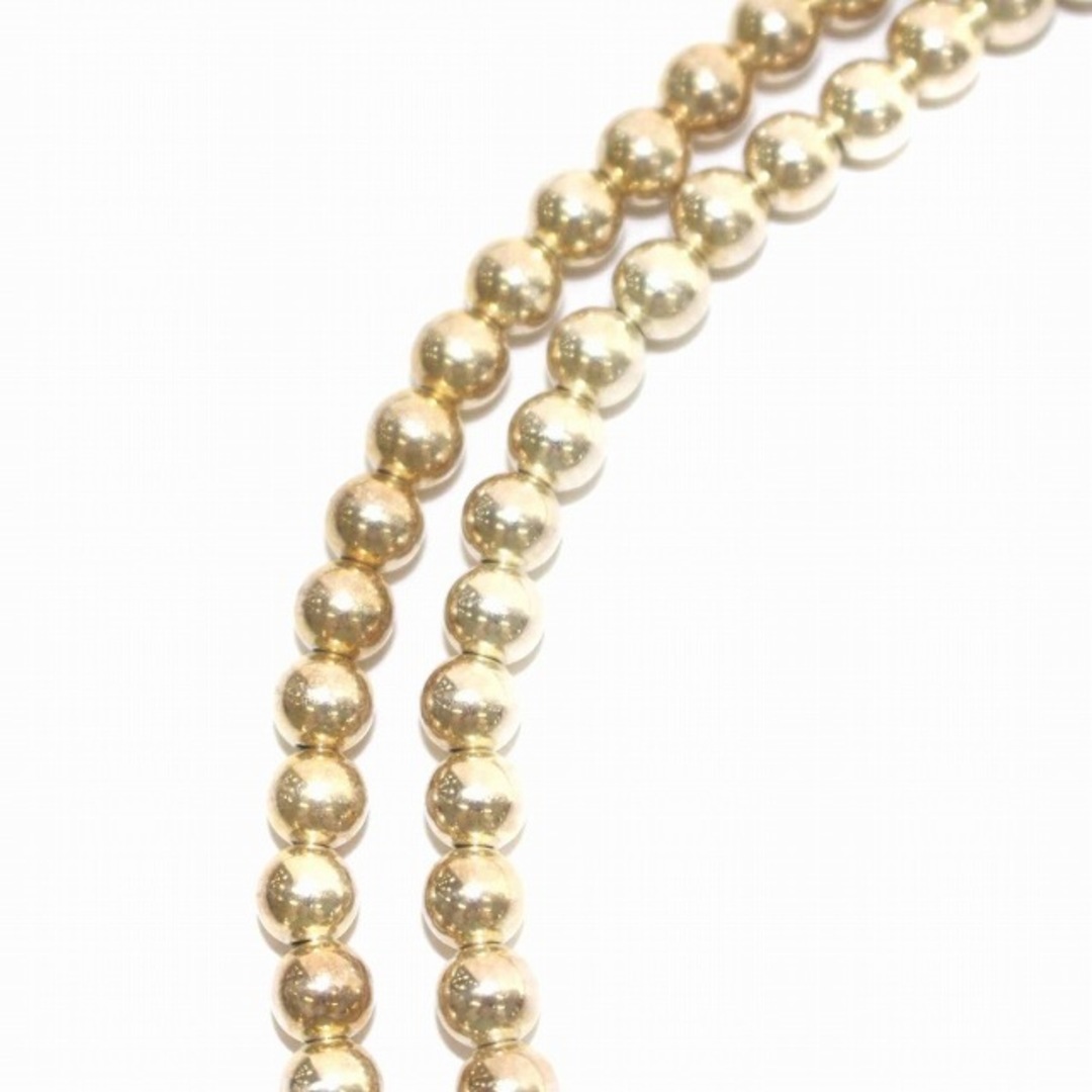 other(アザー)のハルポ SV Boule Necklace 51/5 ネックレス ゴールド色 レディースのアクセサリー(ネックレス)の商品写真