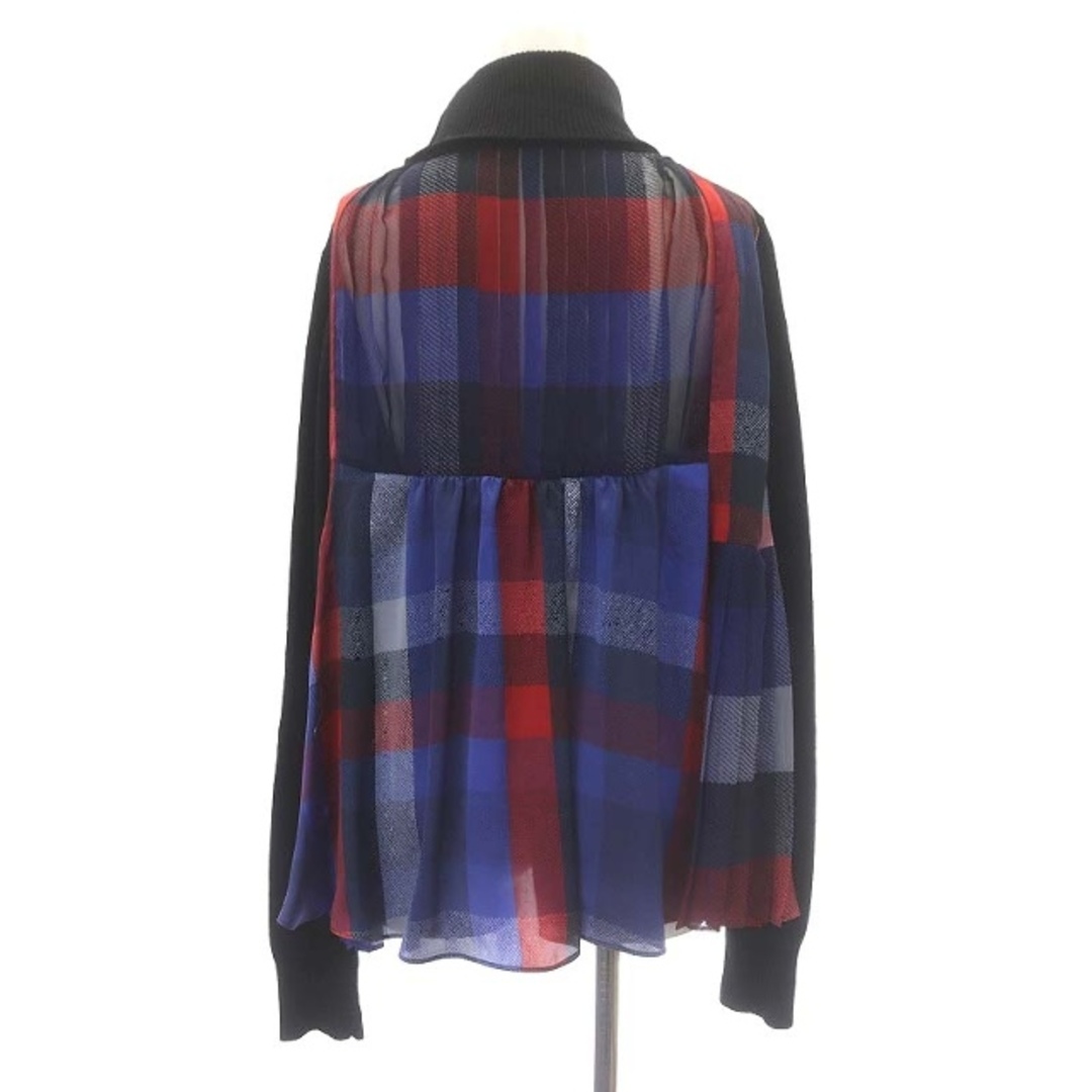 sacai(サカイ)のサカイ Plaid Wool Knit Pullover 22-06211 レディースのトップス(ニット/セーター)の商品写真