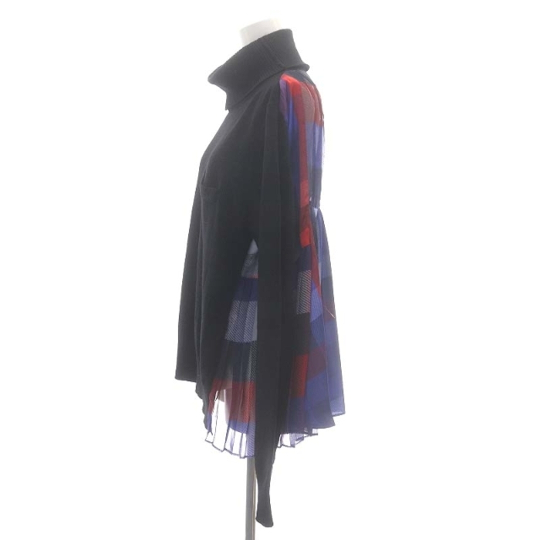 sacai(サカイ)のサカイ Plaid Wool Knit Pullover 22-06211 レディースのトップス(ニット/セーター)の商品写真