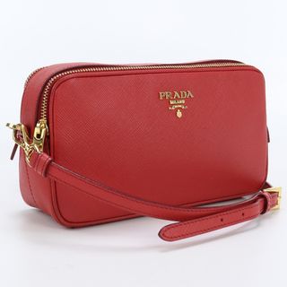 PRADA - 極上 美品 PRADA プラダ 三角ロゴ 金具 ナイロン レザー 本革 ...