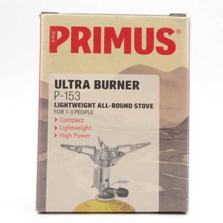 プリムス(PRIMUS)の【未使用】プリムス ウルトラバーナー シングルバーナー カートリッジガスコンロ(直結型) P-153 PRIMUS アウトドア キャンプ(ストーブ/コンロ)