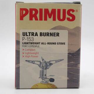プリムス(PRIMUS)の【未使用】プリムス ウルトラバーナー シングルバーナー カートリッジガスコンロ(直結型) P-153 PRIMUS アウトドア キャンプ(ストーブ/コンロ)