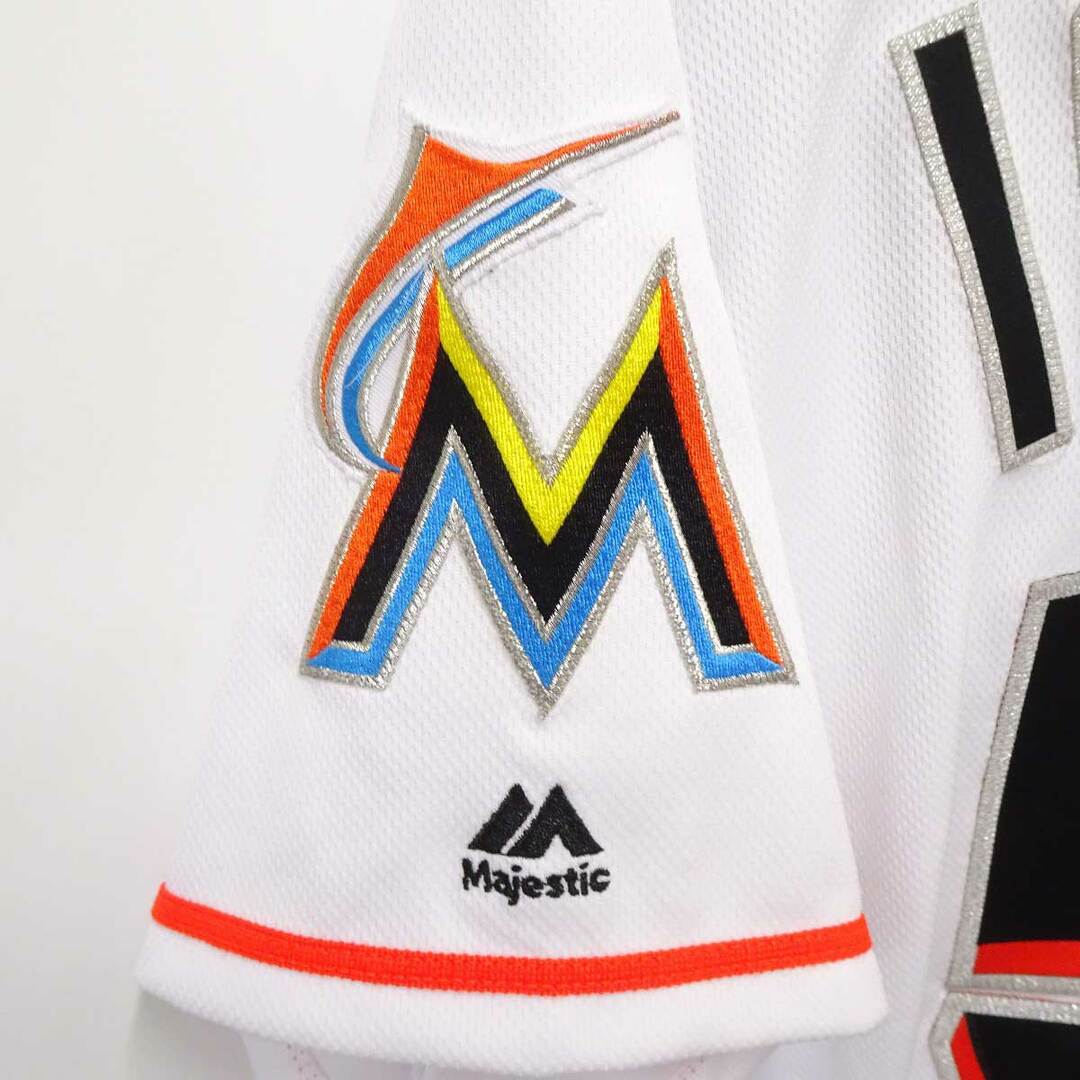 Majestic(マジェスティック)の【未使用】マジェスティック 2016年 マイアミマーリンズ Miami Marlins オーセンティック ユニフォーム #51 イチロー 44 Majestic MLB 野球 スポーツ/アウトドアの野球(ウェア)の商品写真