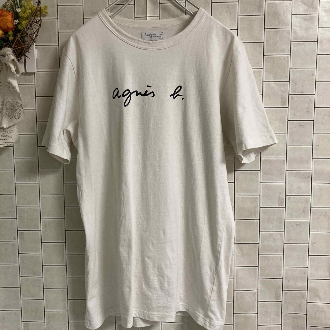 agnes b.(アニエスベー)のアニエスベー⭐️シンプル⭐️ロゴ⭐️ メンズのトップス(Tシャツ/カットソー(半袖/袖なし))の商品写真