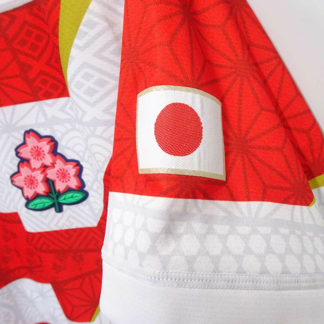 CANTERBURY(カンタベリー)の【未使用】カンタベリー RWC2019 ラグビー 日本代表 ホーム ジャージ ユニフォーム M VWR39000 CANTERBURY ワールドカップ スポーツ/アウトドアのスポーツ/アウトドア その他(ラグビー)の商品写真