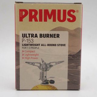 プリムス(PRIMUS)の【未使用】プリムス ウルトラバーナー シングルバーナー カートリッジガスコンロ(直結型) P-153 PRIMUS アウトドア キャンプ(ストーブ/コンロ)