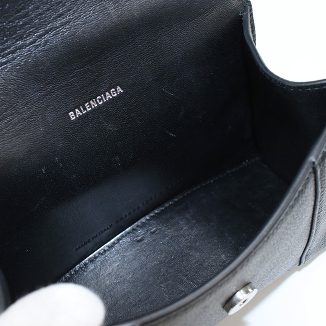 Balenciaga(バレンシアガ)のバレンシアガ  XS ハンドバッグ アワーグラス 592833 1000 ハンドバッグ レディースのバッグ(ハンドバッグ)の商品写真