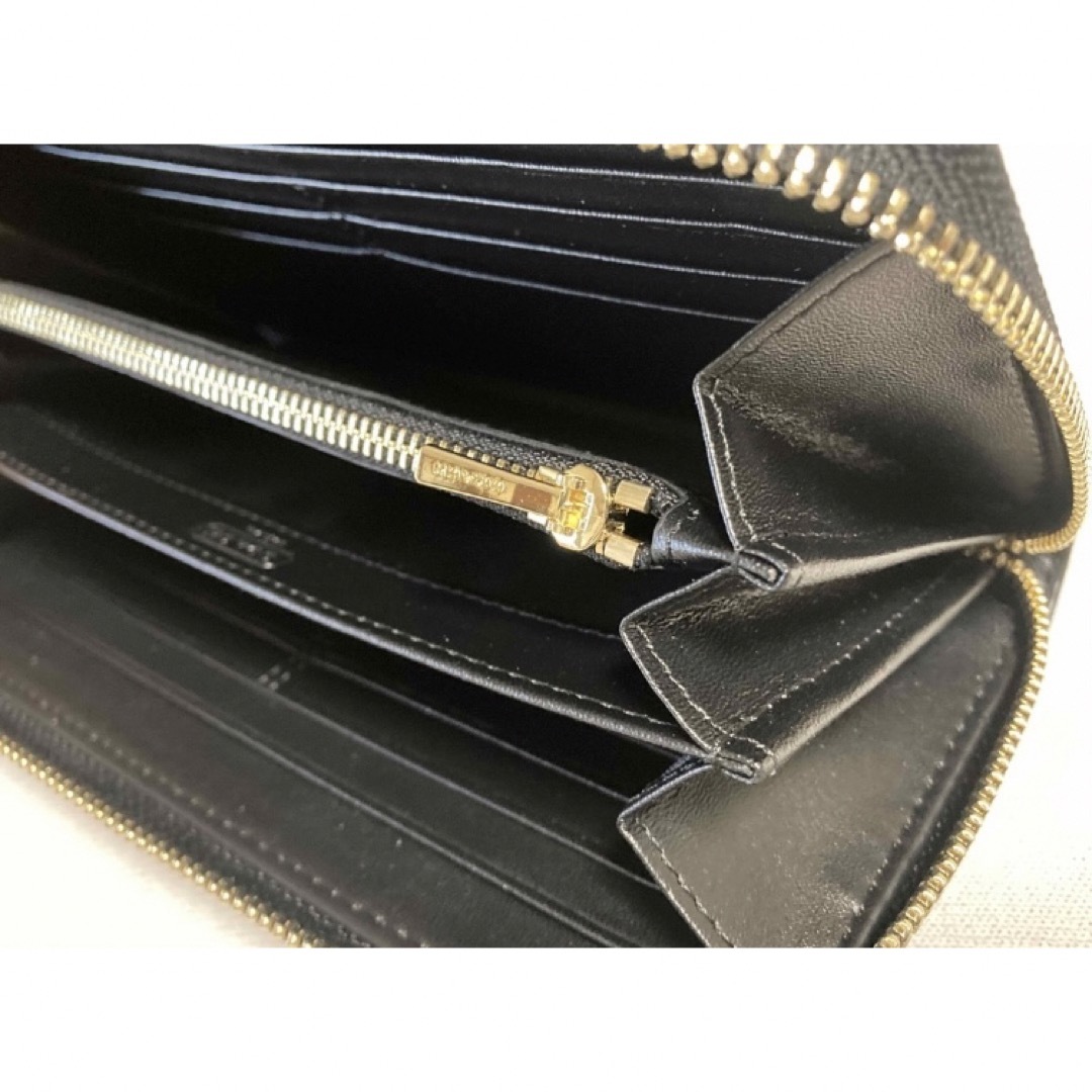 COACH(コーチ)の新品　COACH コーチ　長財布　ブラック　クロコダイル　型押し レディースのファッション小物(財布)の商品写真