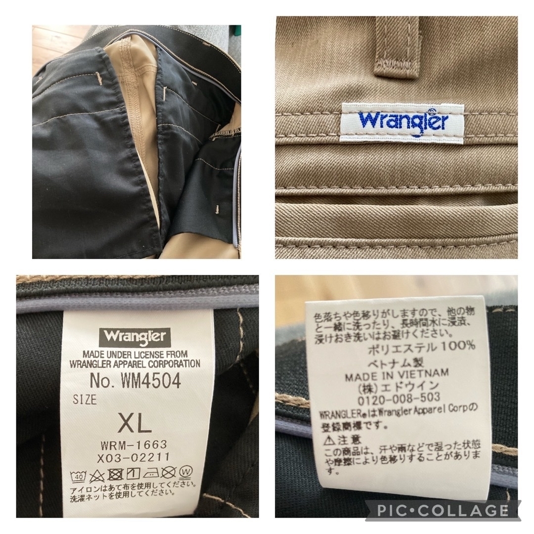 EDWIN(エドウィン)のエドウィン　Wrangler ラングラー　イージーケア　ストレッチパンツ　XL メンズのパンツ(スラックス)の商品写真