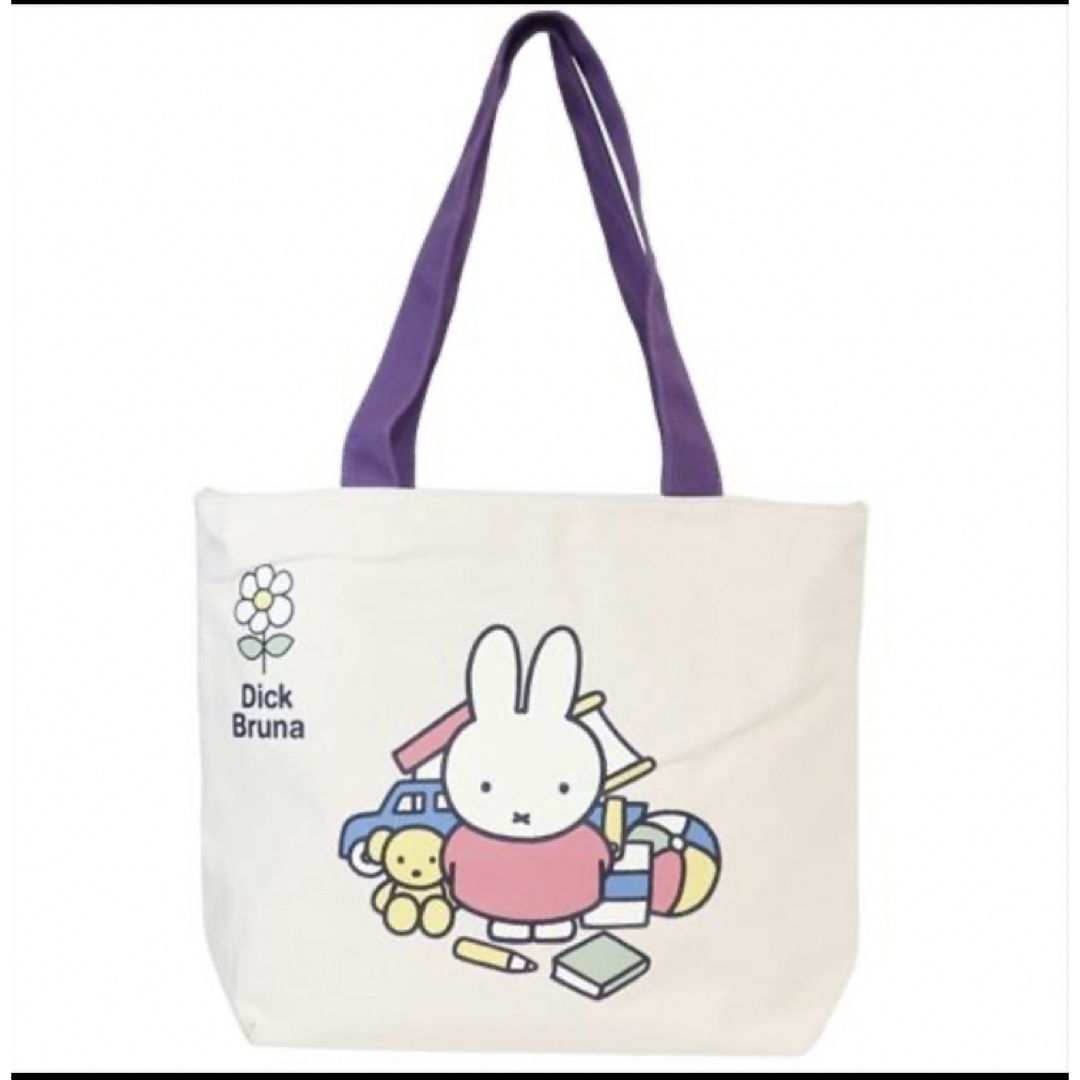 【新品未使用】Dick Bruna ミッフィー トートバッグ マチあり レディースのバッグ(トートバッグ)の商品写真