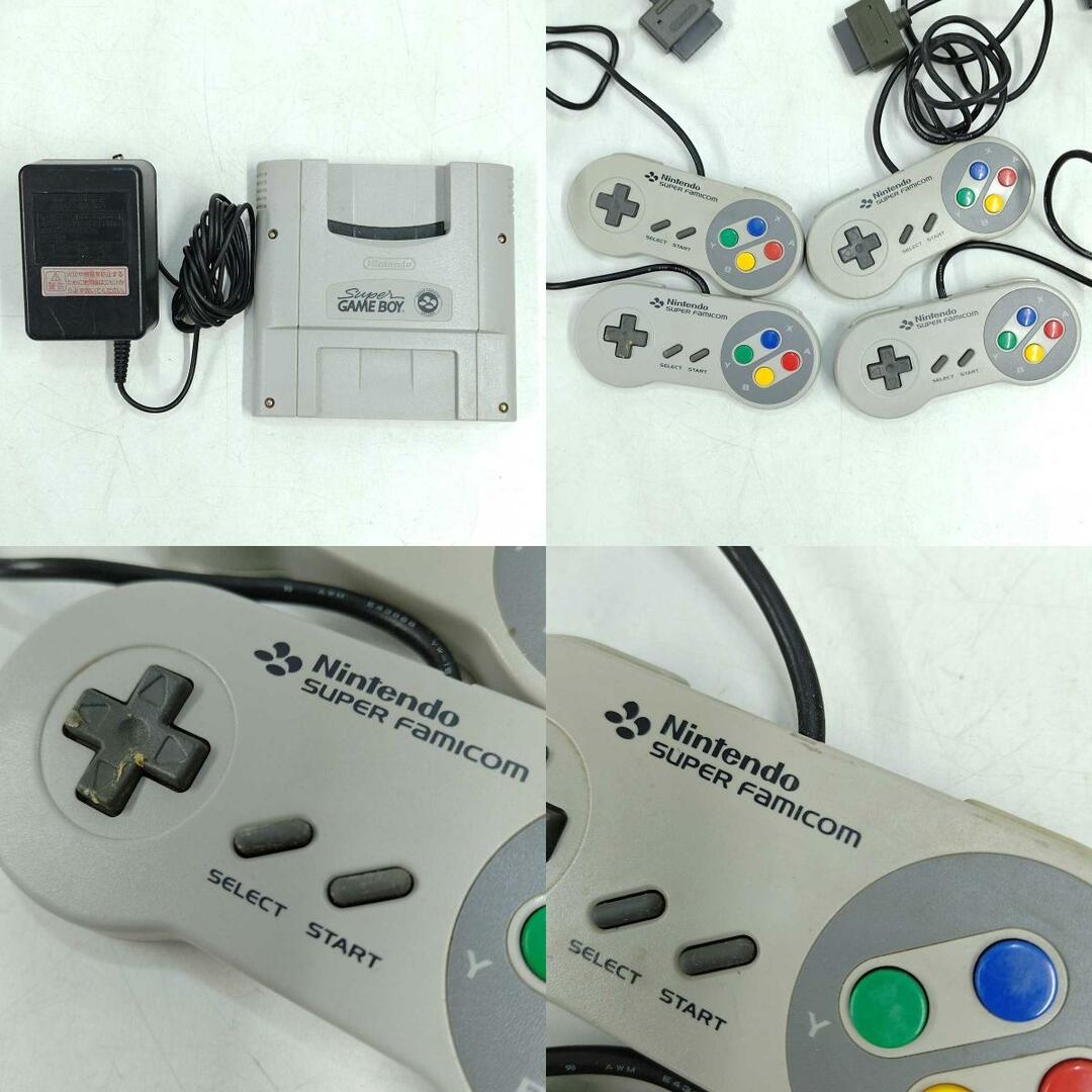 任天堂(ニンテンドウ)の[ジャンク] 任天堂 スーパーファミコン スーファミ スーパーゲームボーイ セット SHVC-001 Nintendo エンタメ/ホビーのゲームソフト/ゲーム機本体(その他)の商品写真