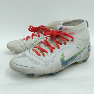 ナイキ(NIKE)のナイキ サッカースパイク JR マーキュリアル スーパーフライ 8 アカデミー FG/MG 22.5cm DJ2854-054 キッズ NIKE ジュニア(シューズ)