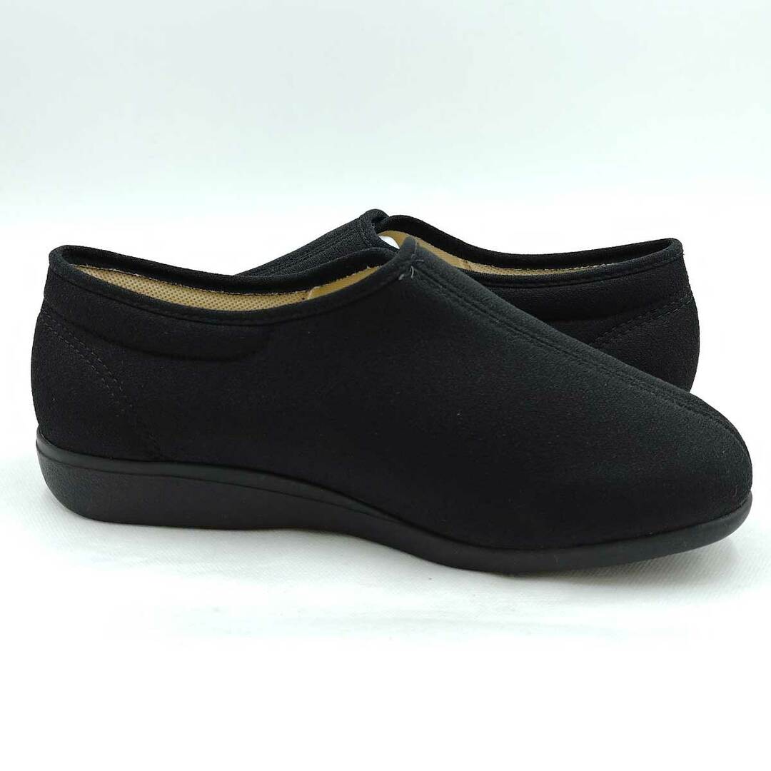 アサヒ ウォーキングシューズ 快歩主義  ストレッチ 23.5cm ブラック L011 レディース レディースの靴/シューズ(その他)の商品写真