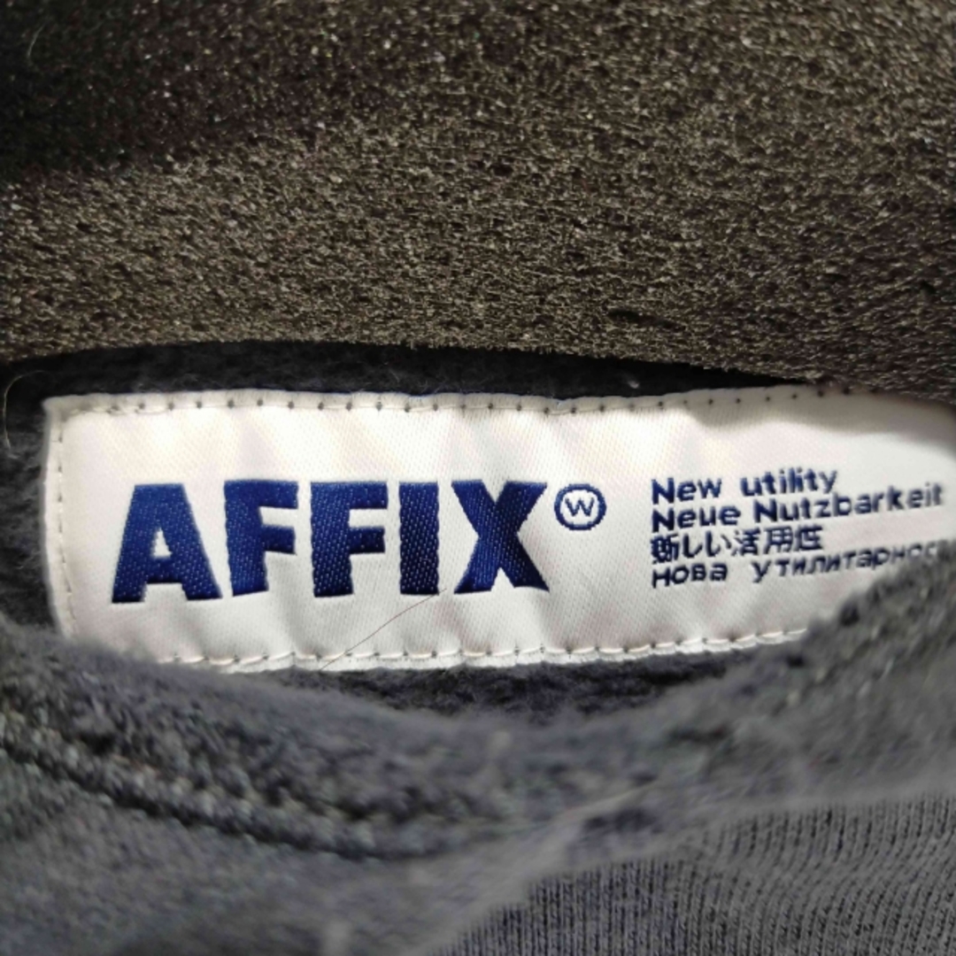 AFFIX(アフィックス)のAFFIX(アフィックス) ショルダープリント ドローコードプルオーバーパーカー メンズのトップス(パーカー)の商品写真