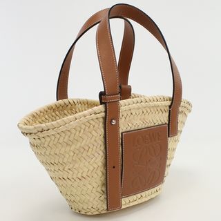 ロエベ(LOEWE)のロエベ バスケットバッグ スモール 327.02.S93 カゴバッグ(かごバッグ/ストローバッグ)