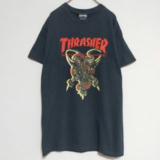 THRASHER - 【未使用タグ付き】 スラッシャー 悪魔 デーモン  バフォメット 黒 メンズ S