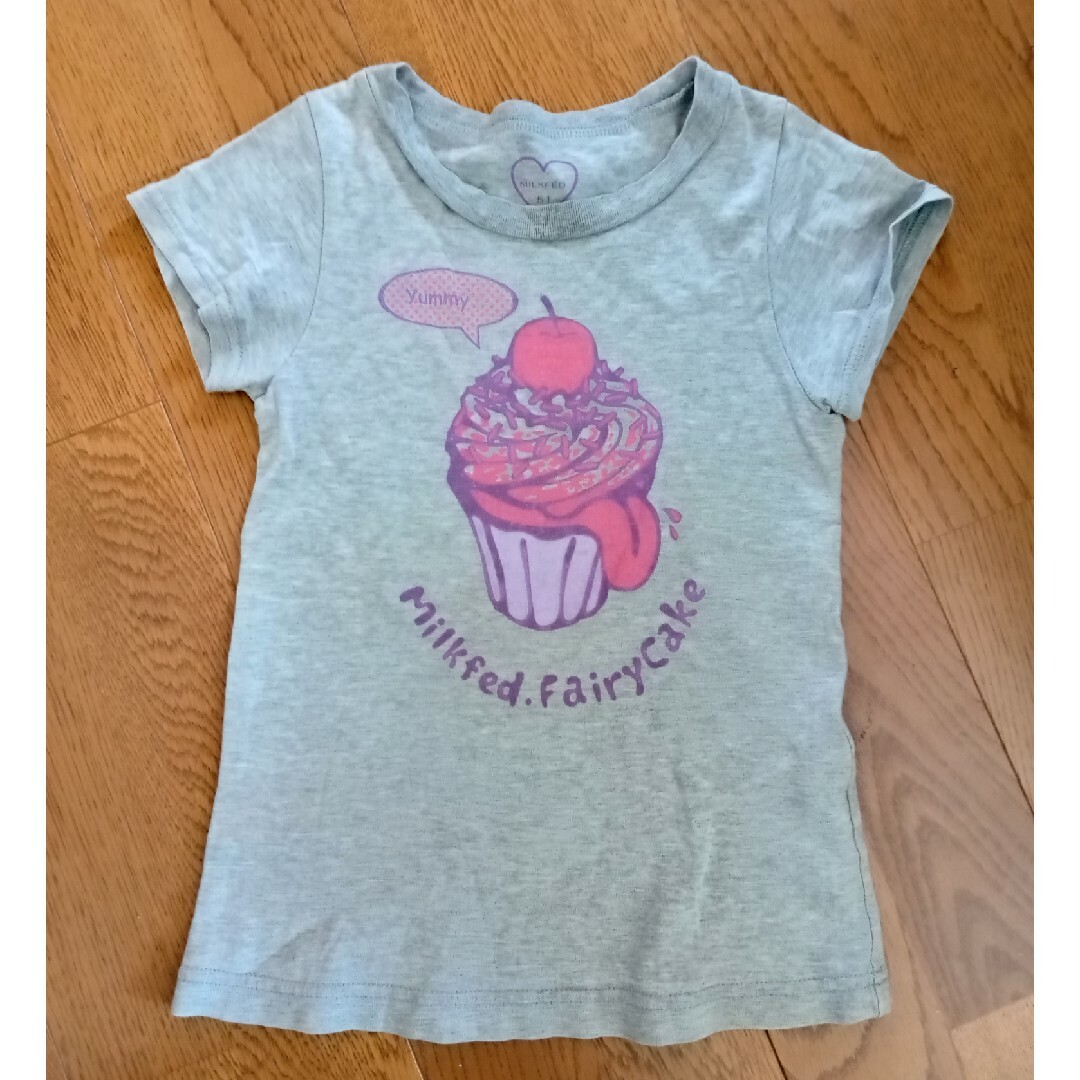 MILKFED.(ミルクフェド)のミルクフェド キッズ カップケーキ Tシャツ 5T キッズ/ベビー/マタニティのキッズ服女の子用(90cm~)(Tシャツ/カットソー)の商品写真