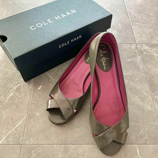 Cole Haan - コールハーン エナメル パンプス ローヒール 6 1/2