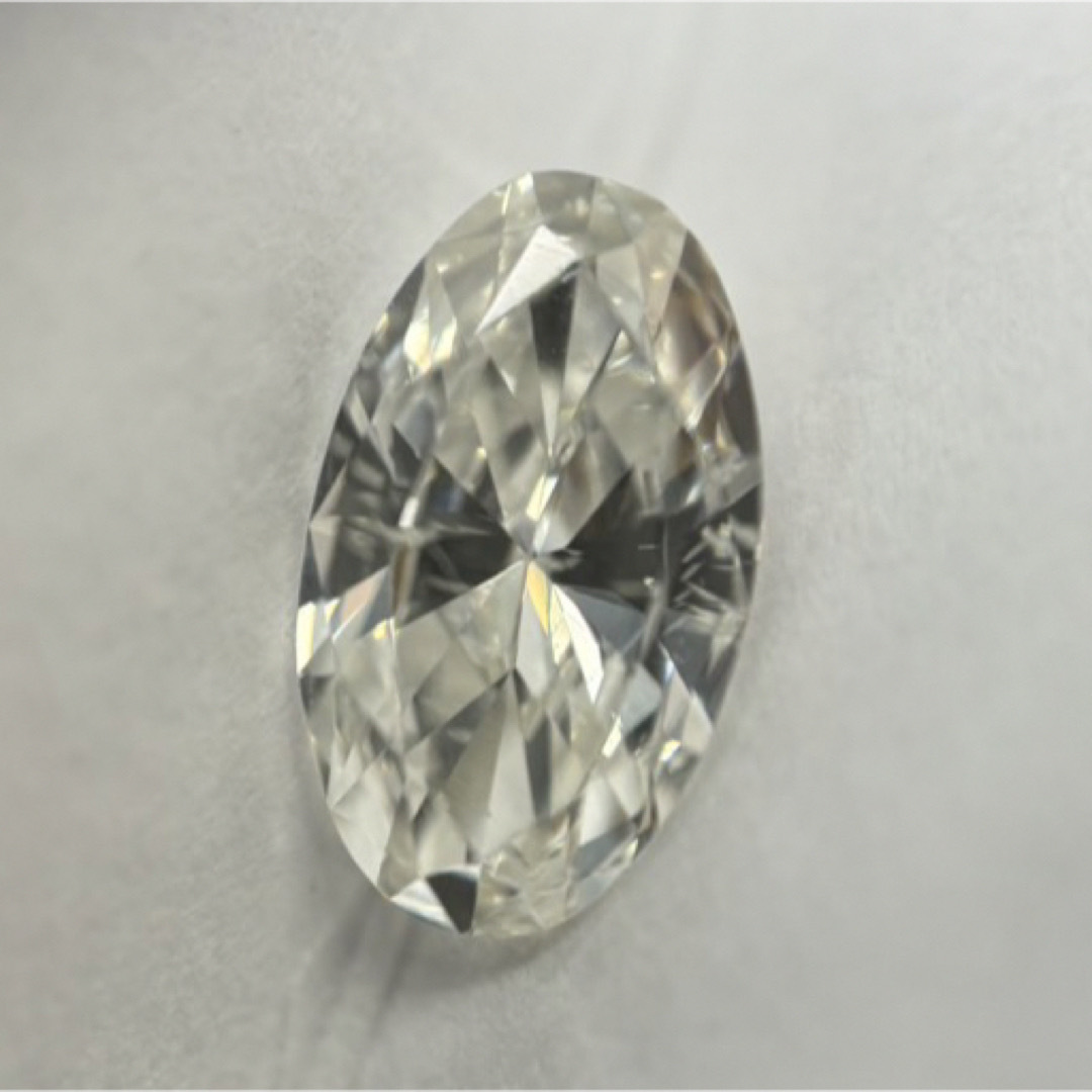 ダイヤモンド 0.754ct I SI2 OVAL レディースのアクセサリー(その他)の商品写真