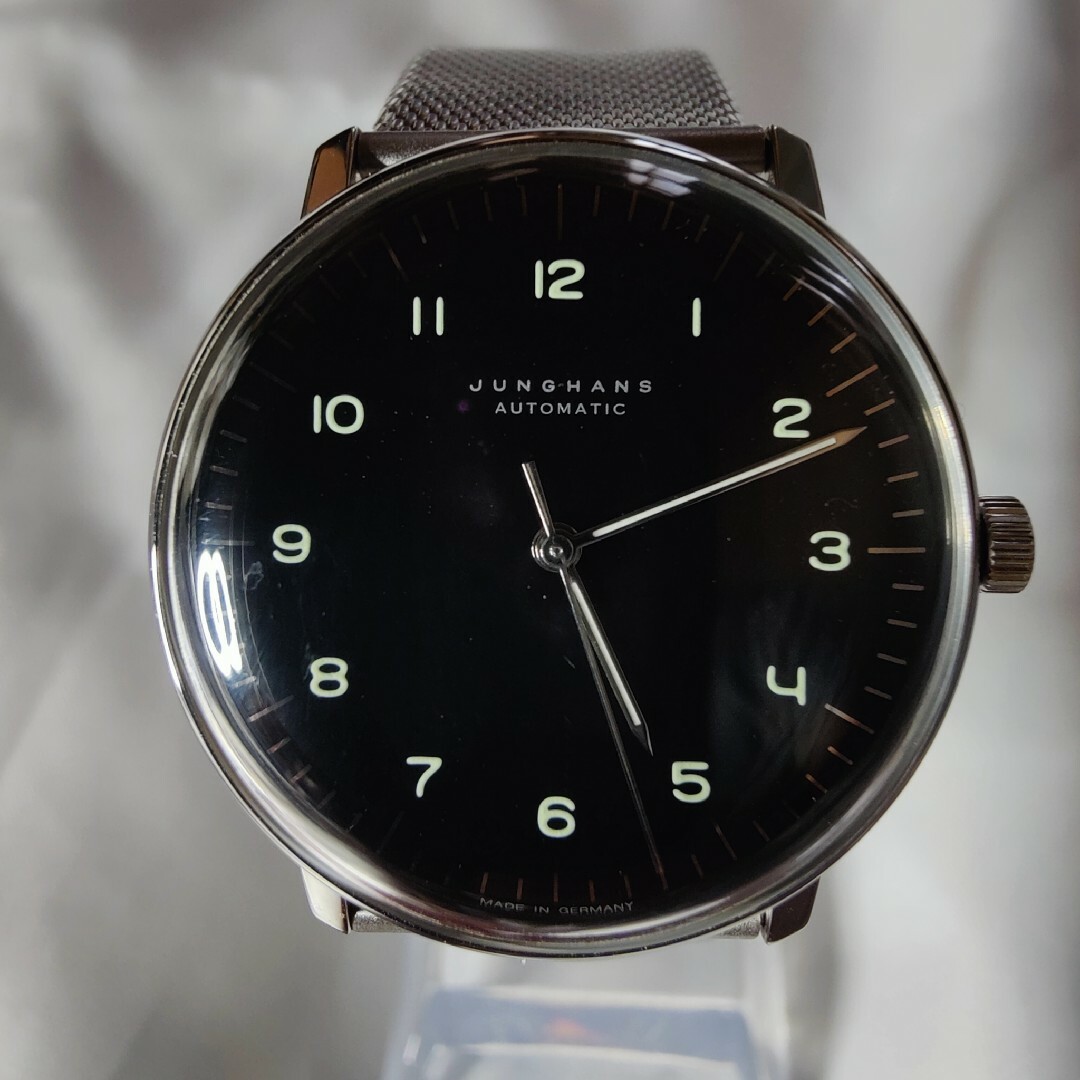 JUNGHANS(ユンハンス)のユンハンス　JUNGHANS　マックスビル　Max Bill　メンズ　自動巻 メンズの時計(腕時計(アナログ))の商品写真