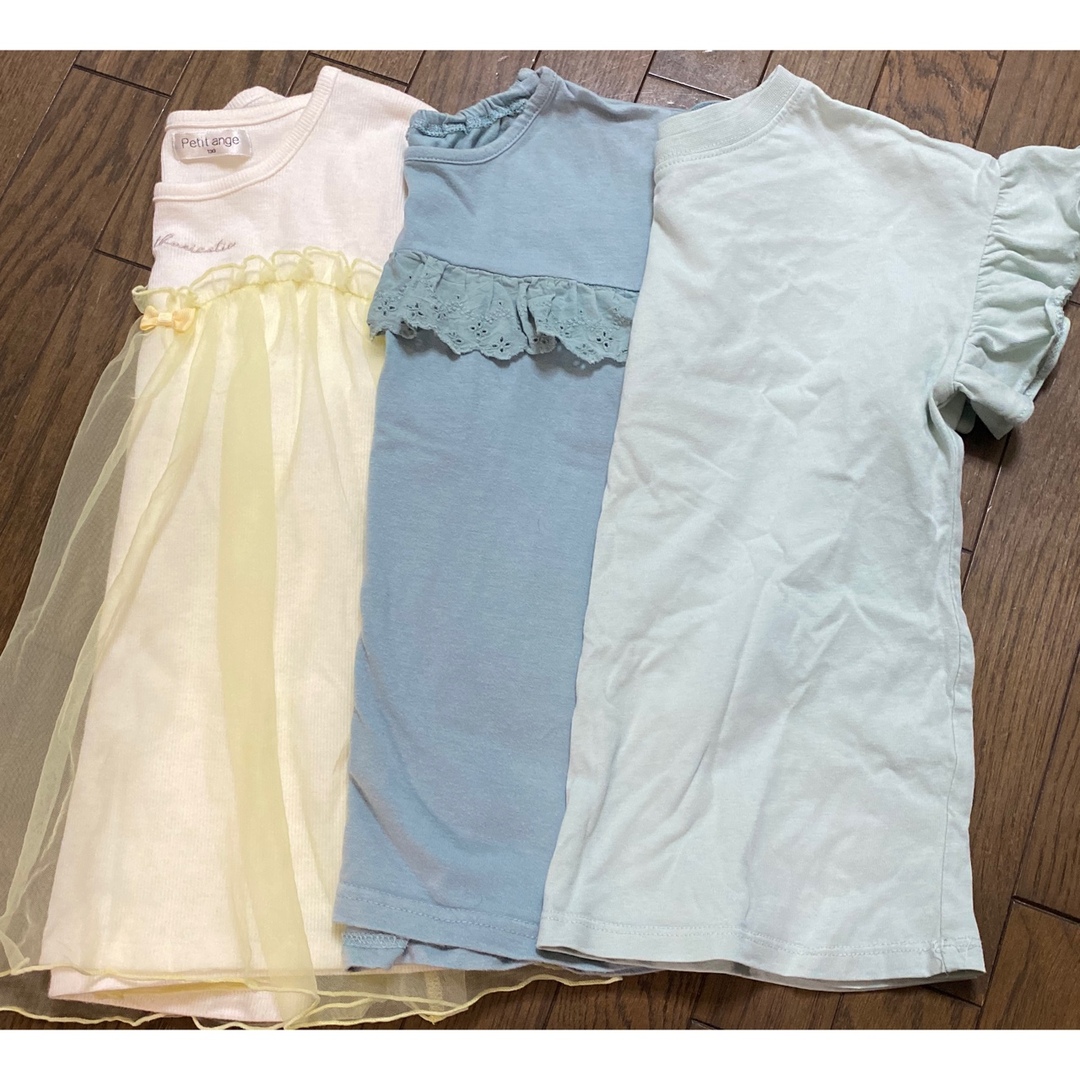 GU(ジーユー)のtokotoko0829様！130半袖Tシャツ＊セット売り キッズ/ベビー/マタニティのキッズ服女の子用(90cm~)(Tシャツ/カットソー)の商品写真