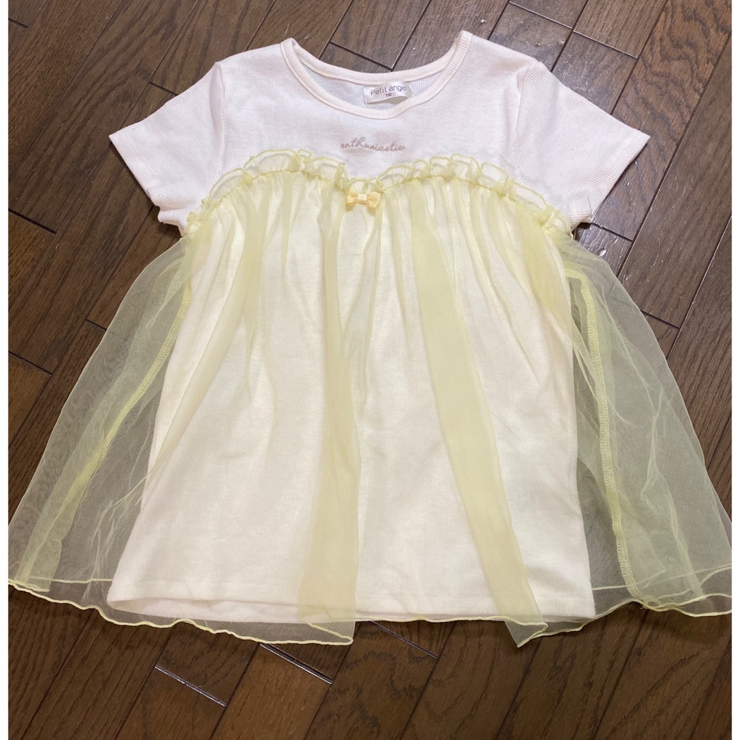 GU(ジーユー)のtokotoko0829様！130半袖Tシャツ＊セット売り キッズ/ベビー/マタニティのキッズ服女の子用(90cm~)(Tシャツ/カットソー)の商品写真