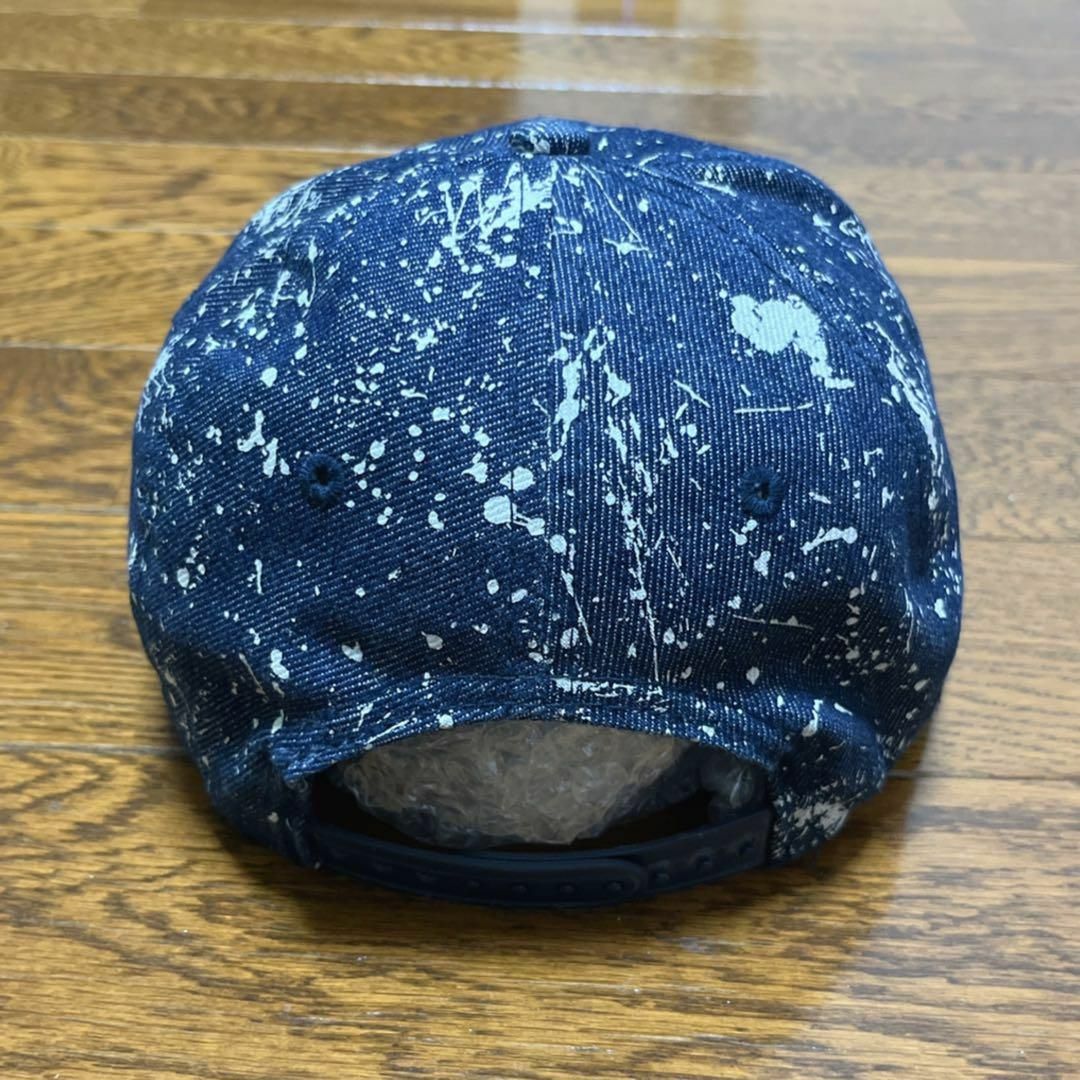 NEW ERA ベースボールキャップ 9FIFTY ヤンキース デニム ペイント キッズ/ベビー/マタニティのこども用ファッション小物(帽子)の商品写真