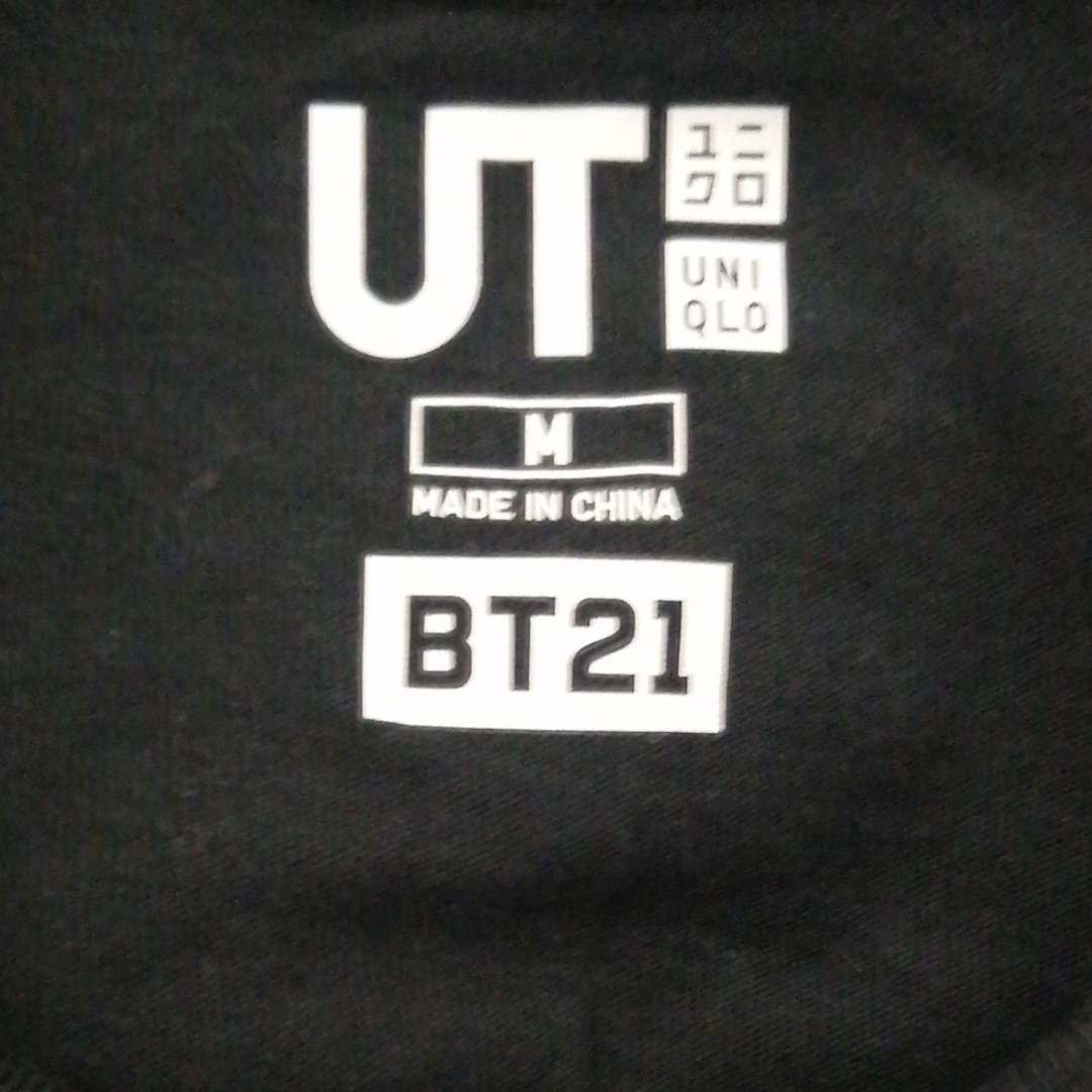 UNIQLO(ユニクロ)のユニクロ BT21 Tシャツ レディースのトップス(Tシャツ(半袖/袖なし))の商品写真