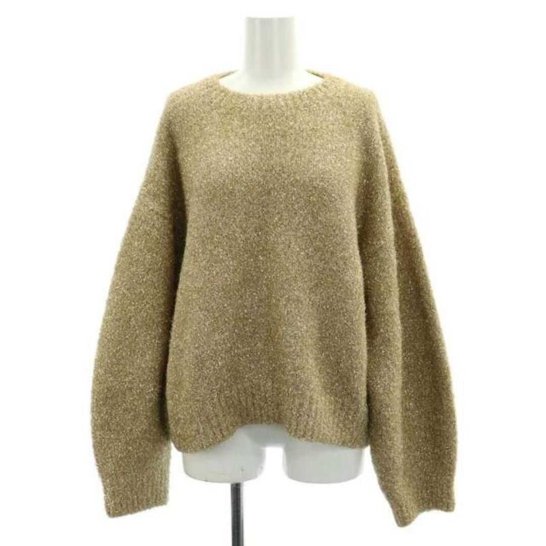 カレンテージ Lame Pullover Knit ニット F ゴールド レディースのトップス(ニット/セーター)の商品写真