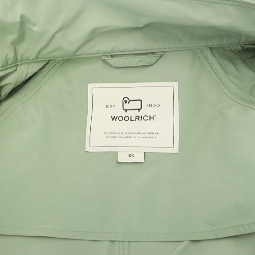 WOOLRICH(ウールリッチ)のウールリッチ アノラックブルゾン アウター フード付き XS ミントグリーン レディースのジャケット/アウター(ブルゾン)の商品写真