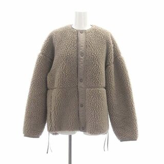 ハイク(HYKE)のハイク FAUX SHEARLING JACKET ジャケット 1 S モカ(その他)