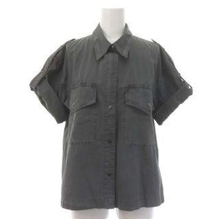 theory - セオリー theory UTILITY SS シャツ 半袖 S グレー ■OS