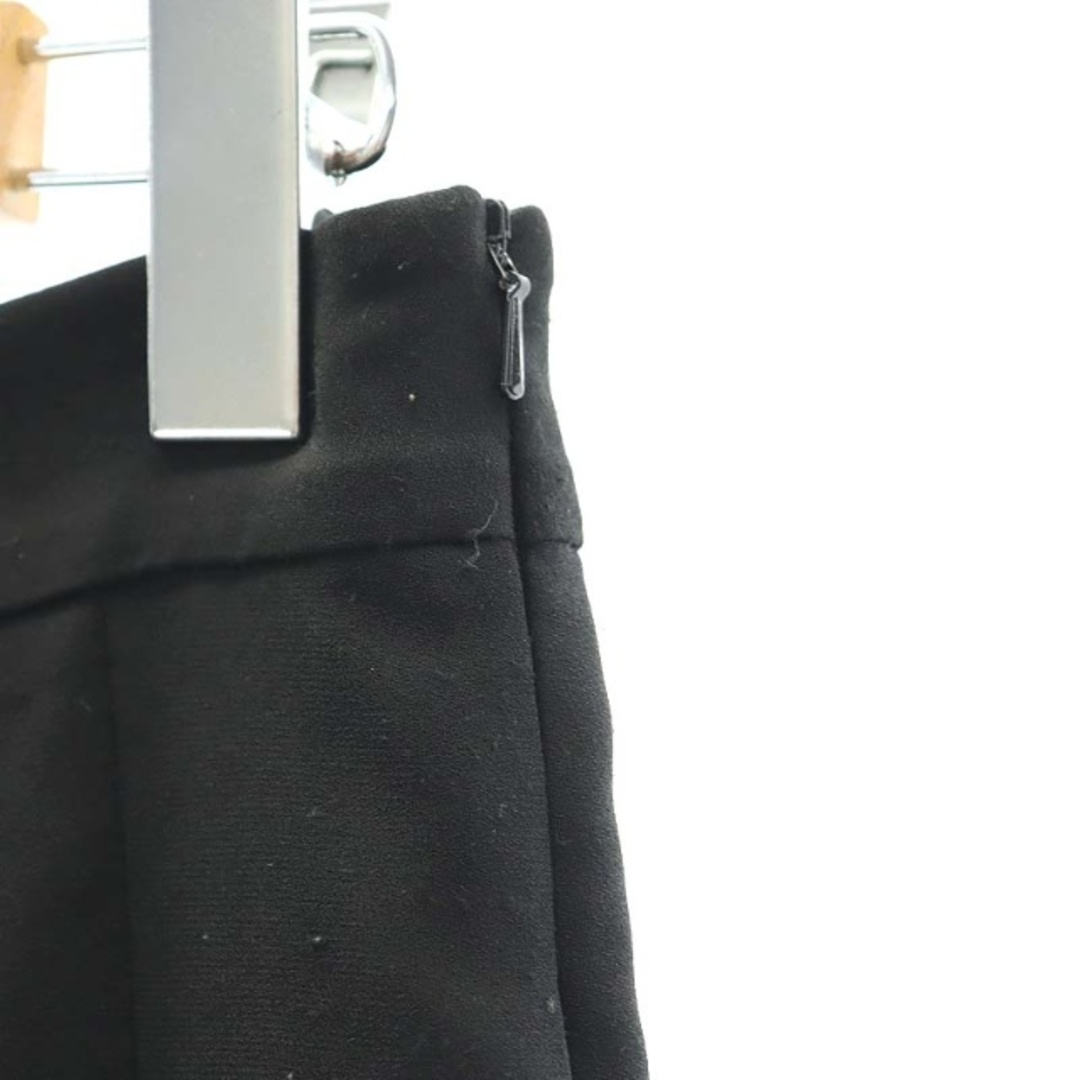 FOXEY(フォクシー)のフォクシー タックワイドパンツ ボトムス サイドジップ 38 M 黒 ブラック レディースのパンツ(その他)の商品写真