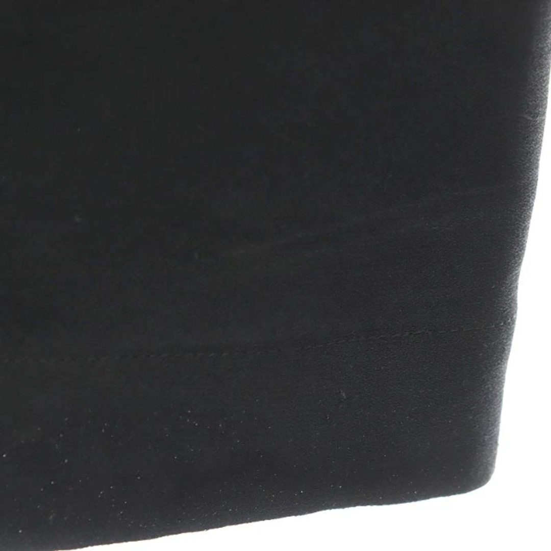 FOXEY(フォクシー)のフォクシー タックワイドパンツ ボトムス サイドジップ 38 M 黒 ブラック レディースのパンツ(その他)の商品写真