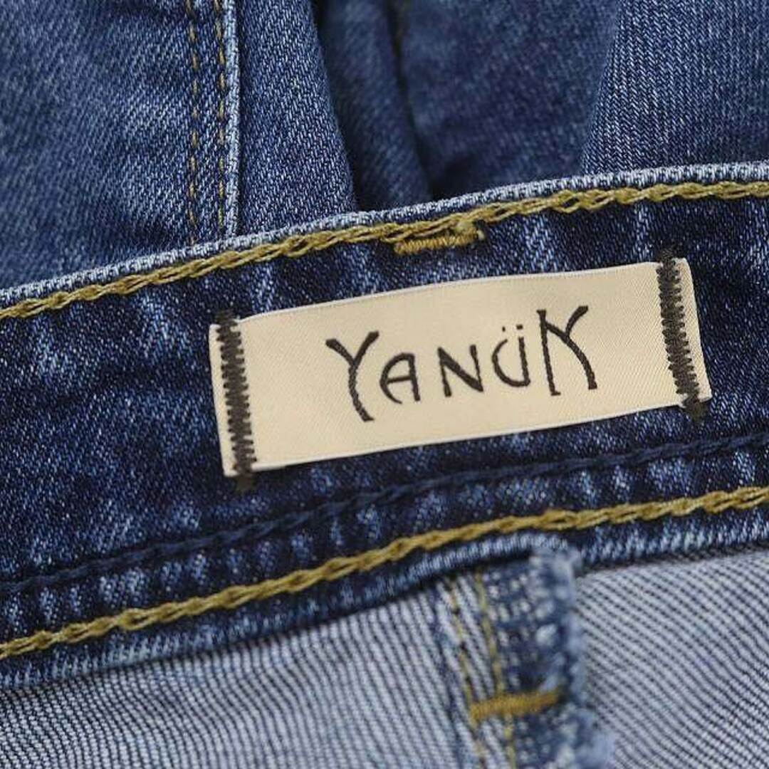 YANUK(ヤヌーク)のヤヌーク 23AW ECO DENIM ローライズストレートデニムパンツ レディースのパンツ(デニム/ジーンズ)の商品写真