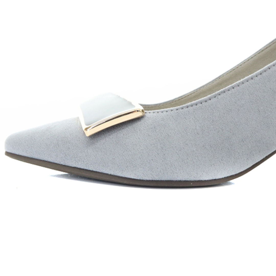 ORiental TRaffic(オリエンタルトラフィック)のオリエンタルトラフィック パンプス ポインテッドトゥ 37 23.5cm グレー レディースの靴/シューズ(ハイヒール/パンプス)の商品写真