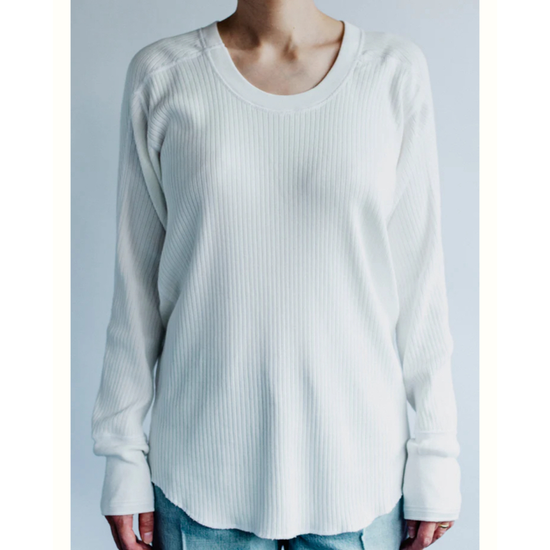 MEYAME OBLONG NECK PULLOVER レディースのトップス(カットソー(長袖/七分))の商品写真