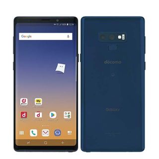 サムスン(SAMSUNG)の【中古】 SC-01L Galaxy Note 9 オーシャンブルー SIMフリー 本体 ドコモ スマホ ギャラクシー  【送料無料】 sc01lbl7mtm(スマートフォン本体)