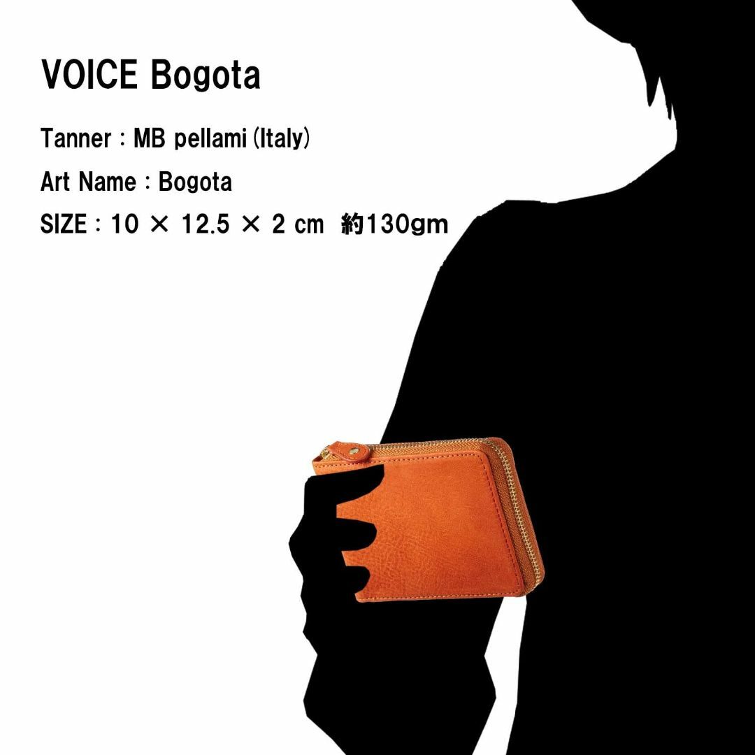 【色: Orange】[VOICE] イタリア mb paellami 社製 牛 メンズのバッグ(その他)の商品写真